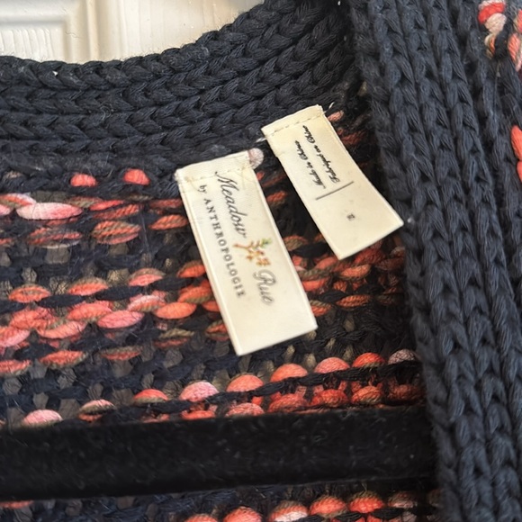 NWOT Meadow Rue by Anthropologie Open Cardigan - Picture 4 of 8